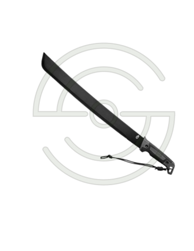 GATOR BUSH MACHETE - LAME 450MM - MANCHE CAOUTCHOUC - ETUI NYLON | SHOOTINGSHOP ARMURERIE MODERNE