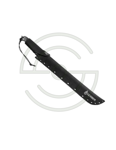 GATOR BUSH MACHETE - LAME 450MM - MANCHE CAOUTCHOUC - ETUI NYLON | SHOOTINGSHOP ARMURERIE MODERNE