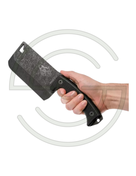 CLEAVER - LAME 141MM - MANCHE G10 - ETUI CUIR | SHOOTINGSHOP ARMURERIE MODERNE