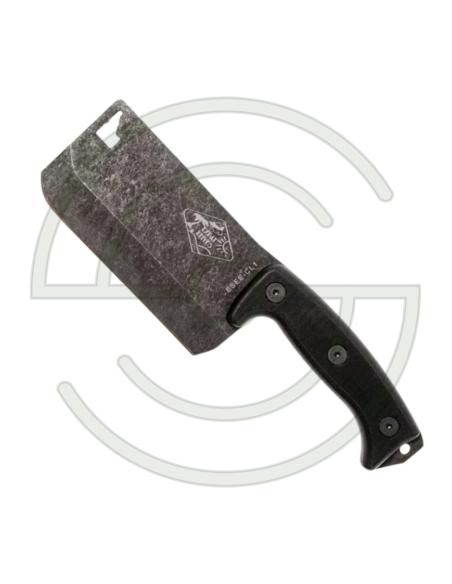 CLEAVER - LAME 141MM - MANCHE G10 - ETUI CUIR | SHOOTINGSHOP ARMURERIE MODERNE