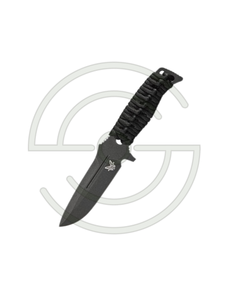 FIXED ADAMAS - LAME 107MM - MANCHE PARACORDE NOIRE - ETUI DE TYPE KYDEX | SHOOTINGSHOP ARMURERIE MODERNE