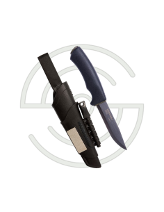 BUSHCRAFT SURVIVAL BLACK - LAME 109MM - MANCHE CAOUTCHOUC - ETUIS POLYMERE | SHOOTINGSHOP ARMURERIE MODERNE 2