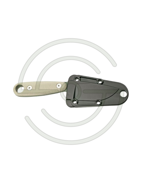 IZULA II - LAME VERTE - LAME 67MM - MANCHE MICARTA - ETUI POLYMERE | SHOOTINGSHOP ARMURERIE MODERNE