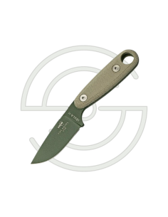 IZULA II - LAME VERTE - LAME 67MM - MANCHE MICARTA - ETUI POLYMERE | SHOOTINGSHOP ARMURERIE MODERNE
