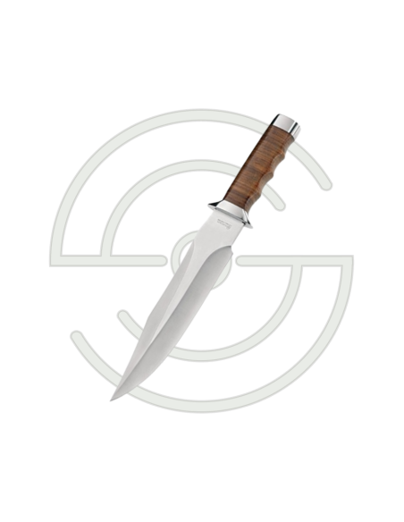 GIANT BOWIE - LAME 207MM - MANCHE CUIR - ETUI CUIR | SHOOTINGSHOP ARMURERIE MODERNE