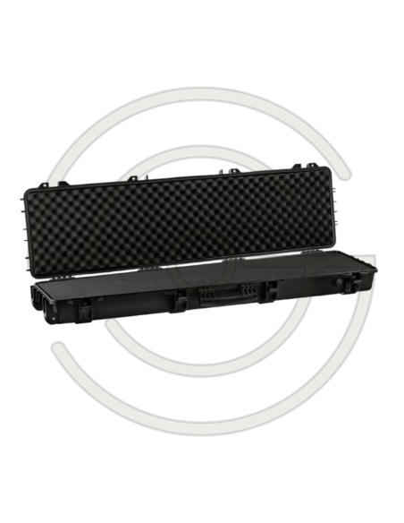 MALLETTE ARMES LONGUES MOUSSE PRE-DECOUPEE 137 CM NOIRE | SHOOTINGSHOP ARMURERIE MODERNE