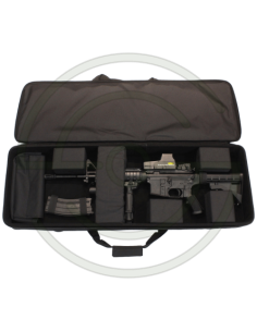 MALLETTE SEMI-RIGIDE 110CM GRISE | SHOOTINGSHOP ARMURERIE MODERNE 2