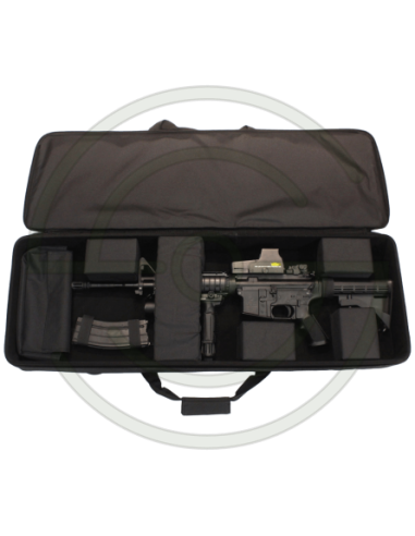 MALLETTE SEMI-RIGIDE 110CM GRISE | SHOOTINGSHOP ARMURERIE MODERNE