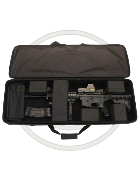 MALLETTE SEMI-RIGIDE 110CM GRISE | SHOOTINGSHOP ARMURERIE MODERNE