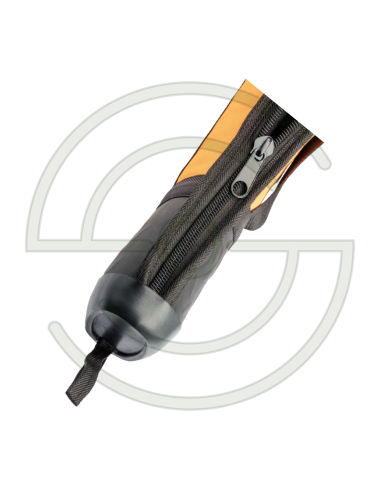 FOURREAU ORANGE/NOIR EN CORDURA POUR CARABINE AVEC LUNETTE 115 CM | SHOOTINGSHOP ARMURERIE MODERNE