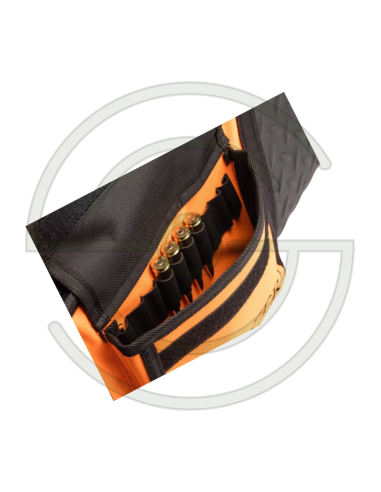 FOURREAU ORANGE/NOIR EN CORDURA POUR CARABINE AVEC LUNETTE 115 CM | SHOOTINGSHOP ARMURERIE MODERNE