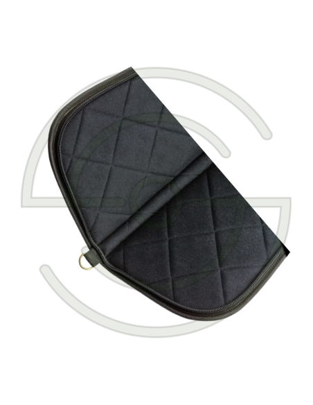 FOURREAU ORANGE/NOIR EN CORDURA POUR CARABINE AVEC LUNETTE 115 CM | SHOOTINGSHOP ARMURERIE MODERNE