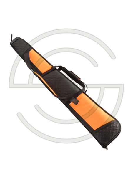 FOURREAU ORANGE/NOIR EN CORDURA POUR FUSIL DE CHASSE 120 CM | SHOOTINGSHOP ARMURERIE MODERNE