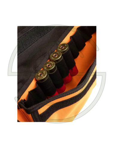FOURREAU ORANGE/NOIR EN CORDURA POUR FUSIL DE CHASSE 120 CM | SHOOTINGSHOP ARMURERIE MODERNE