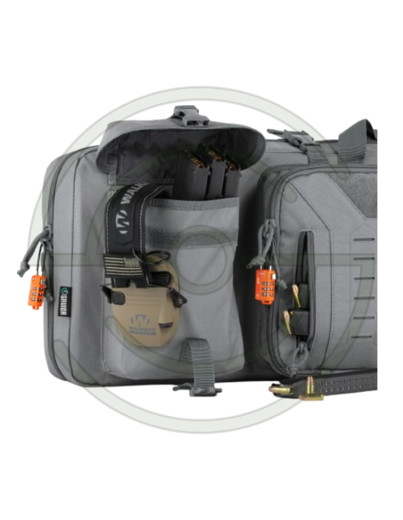SAVIOR URBAN WARFARE DOUBLE RIFLE BAG 55' LONG RANGE PRECISION RIFLE CASE 55 POUCES ( 139CM) | SHOOTINGSHOP ARMURERIE MODERNE