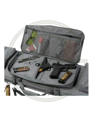 SAVIOR URBAN WARFARE DOUBLE RIFLE BAG 55' LONG RANGE PRECISION RIFLE CASE 55 POUCES ( 139CM) | SHOOTINGSHOP ARMURERIE MODERNE