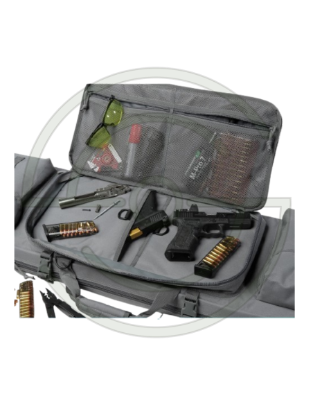 SAVIOR URBAN WARFARE DOUBLE RIFLE BAG 55' LONG RANGE PRECISION RIFLE CASE 55 POUCES ( 139CM) | SHOOTINGSHOP ARMURERIE MODERNE