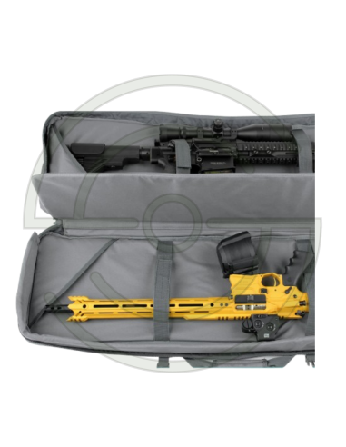 SAVIOR URBAN WARFARE DOUBLE RIFLE BAG 55' LONG RANGE PRECISION RIFLE CASE 55 POUCES ( 139CM) | SHOOTINGSHOP ARMURERIE MODERNE