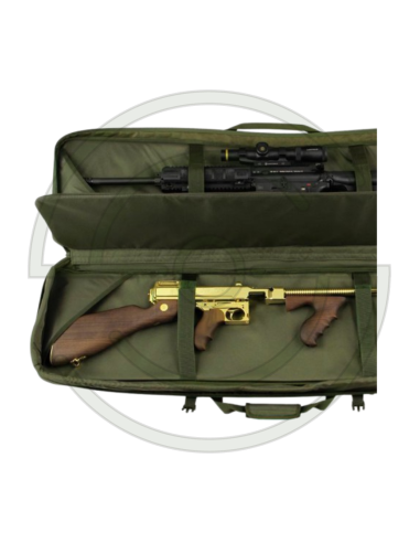 SAVIOR URBAN WARFARE 36' DOUBLE RIFLE CASE OD GREEN | SHOOTINGSHOP ARMURERIE MODERNE