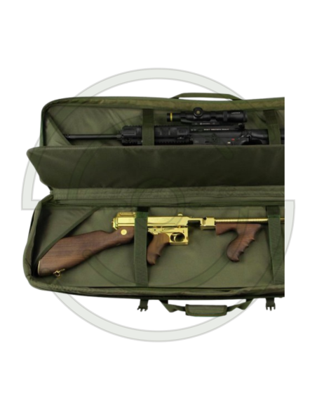 SAVIOR URBAN WARFARE 36' DOUBLE RIFLE CASE OD GREEN | SHOOTINGSHOP ARMURERIE MODERNE