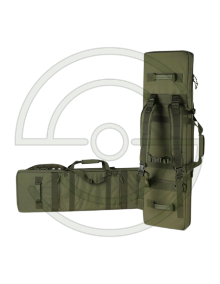 SAVIOR URBAN WARFARE 36' DOUBLE RIFLE CASE OD GREEN | SHOOTINGSHOP ARMURERIE MODERNE