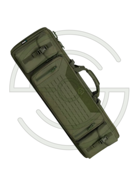 SAVIOR URBAN WARFARE 36' DOUBLE RIFLE CASE OD GREEN | SHOOTINGSHOP ARMURERIE MODERNE