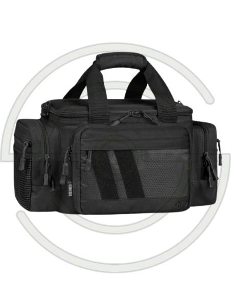 SAVIOR EQUIPMENT [SPECIALIST SERIES] HARD SIDE RANGE BAG, W/ 3X INDIVIDUAL PISTOL BAGS, ADJUSTABLE CENTER DIVIDER, GRIS | SHOOTI