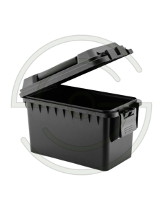 CAISSE MUNITIONS POLYMERE CAL.50 30X16X17.5 CM NOIRE | SHOOTINGSHOP ARMURERIE MODERNE 2