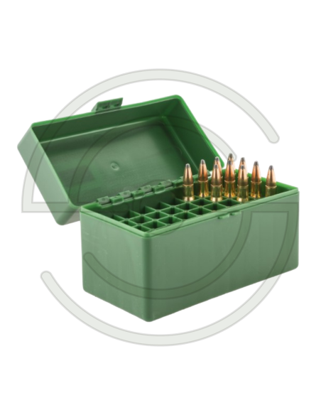 BOITE DE RANGEMENT 50 MUNITIONS CAL. 30-06/308 WIN | SHOOTINGSHOP ARMURERIE MODERNE