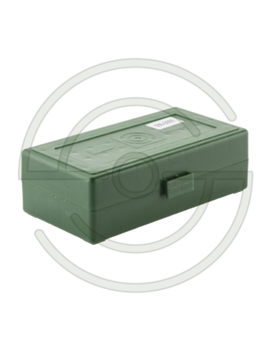 BOITE DE RANGEMENT 50 MUNITIONS CAL. 45 ACP .44 | SHOOTINGSHOP ARMURERIE MODERNE