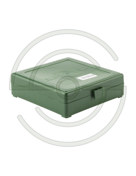 BOITE DE RANGEMENT 100 MUNITIONS CAL. 9 X 19 | SHOOTINGSHOP ARMURERIE MODERNE