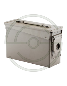 CAISSE A MUNITIONS METAL CAL.30 27X13X18 CM TAN