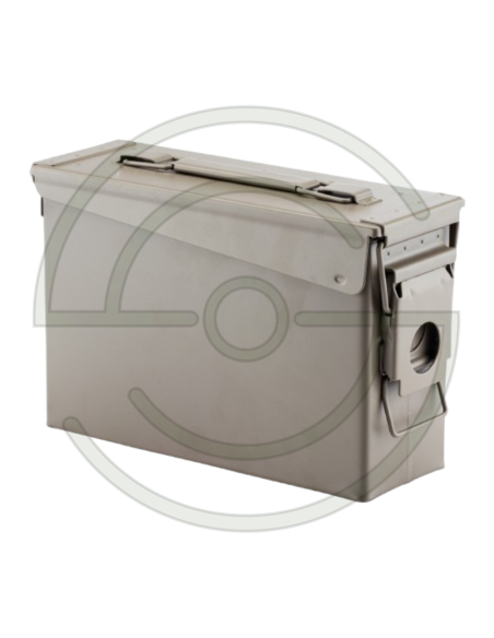 CAISSE A MUNITIONS METAL CAL.30 27X13X18 CM TAN
