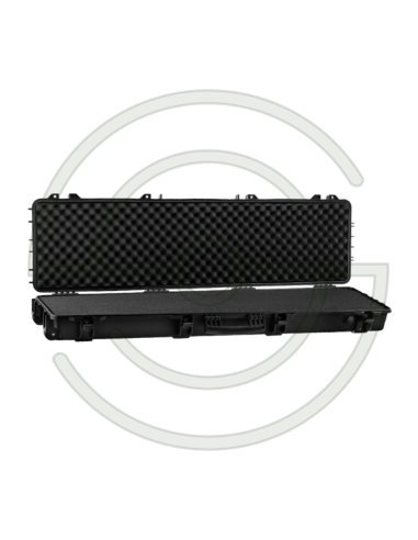 MALLETTE ARMES LONGUES MOUSSE PRE-DECOUPEE 137 CM NOIRE | SHOOTINGSHOP ARMURERIE MODERNE