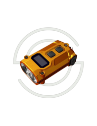 LAMPE PORTE-CLES TINI 3 ORANGE - 600LM - LG : 47,2MM - LRG : 25,4MM - DIA TETE : 14MM