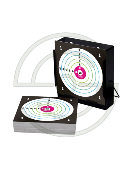 PORTE CIBLE + 100 CIBLES | SHOOTINGSHOP ARMURERIE MODERNE