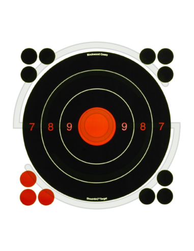 CIBLES SHOOT-N-C 20 CM - BIRCHWOOD CASEY X6 | SHOOTINGSHOP ARMURERIE MODERNE