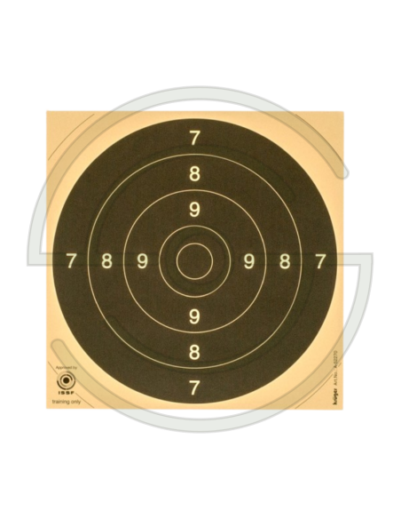 CARTONS CENTRE CIBLE C50 21 X 21 CM | SHOOTINGSHOP ARMURERIE MODERNE