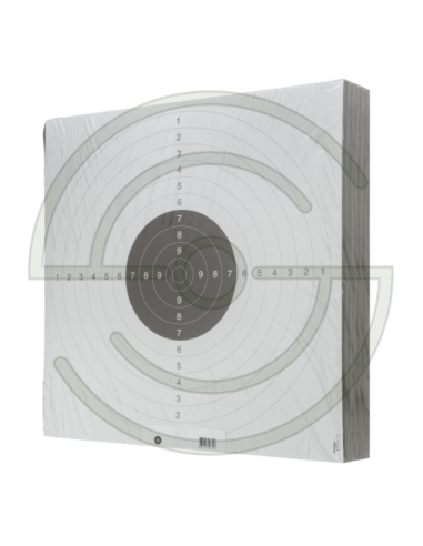CARTONS-CIBLES 53 X 53 CM C50 BLANCS | SHOOTINGSHOP ARMURERIE MODERNE