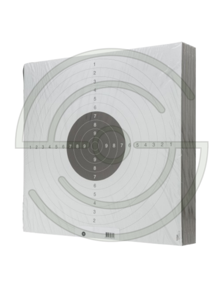 CARTONS-CIBLES 53 X 53 CM C50 BLANCS | SHOOTINGSHOP ARMURERIE MODERNE
