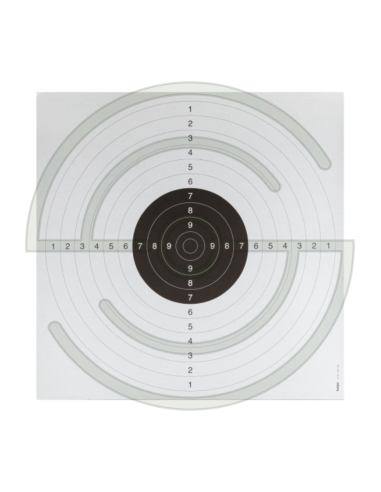 CARTONS-CIBLES 53 X 53 CM C50 BLANCS | SHOOTINGSHOP ARMURERIE MODERNE