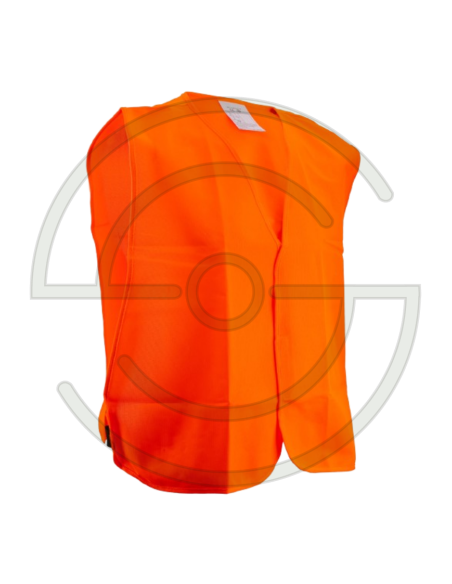 GILET DE TRAQUE ORANGE HAUTE VISIBILITE TAILLE UNIQUE | SHOOTINGSHOP ARMURERIE MODERNE