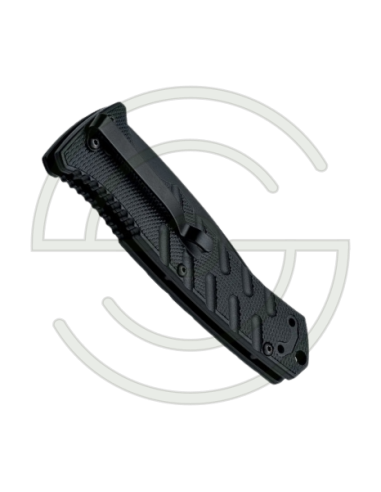 Couteau Böker Strike Tanto - Lame 85mm - Manche Aluminium - Clip