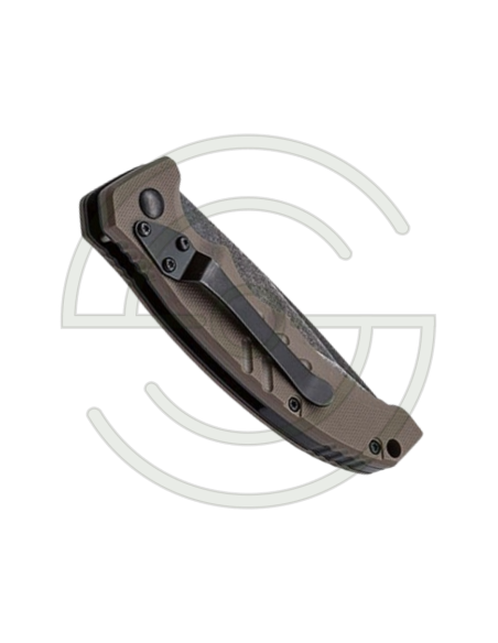 INTENTION II COYOTE - LAME 78MM - MANCHE G10 - CLIP