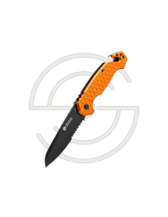 Couteau Böker Basic Rescue - Série Dönges - Lame 85mm - Manche Aluminium - Clip réversible