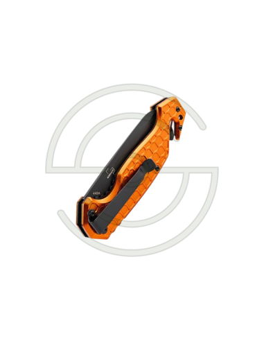 Couteau Böker Basic Rescue - Série Dönges - Lame 85mm - Manche Aluminium - Clip réversible