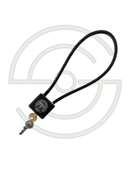 CABLE DE SECURITE A CLEF POUR ARMES | SHOOTINGSHOP ARMURERIE MODERNE