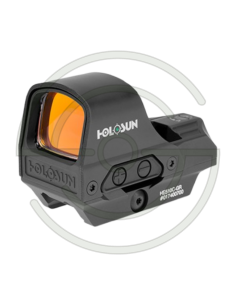 HOLOSUN REFLEX ELITE 510C - RETICULE : VERT - BOUTON +/- ET PANNEAU SOLAIRE - MONTAGE QD | SHOOTINGSHOP ARMURERIE MODERNE