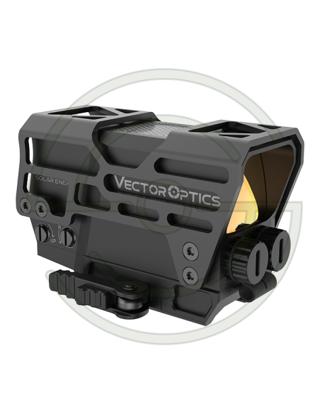 Viseur point rouge Vector Optics Frenzy-S 1x31x26 Solar. Fenêtre large, panneau solaire et robustesse. L'excellence pour une acq