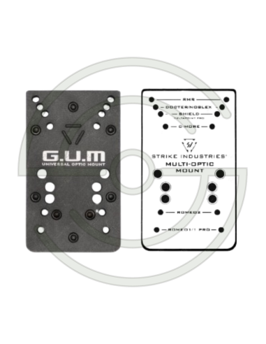 PLATINE RED DOT UNIVERSELLE DOVETAIL GLOCK STRIKE INDUSTRIES G.U.M | SHOOTINGSHOP ARMURERIE MODERNE